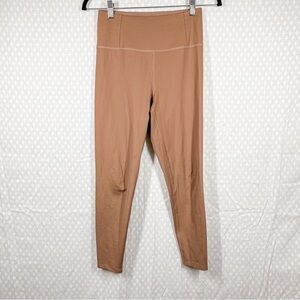 Girlfriend Collective Brown Rib Tech High Rise Leggings‎
